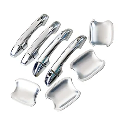 FUNDUOO For MG MG6 550 2010 2011 2012 2013 2014 2015 2016 Chrome Car Door Handle Covers Trim Bowl Sticker Styling Accessories