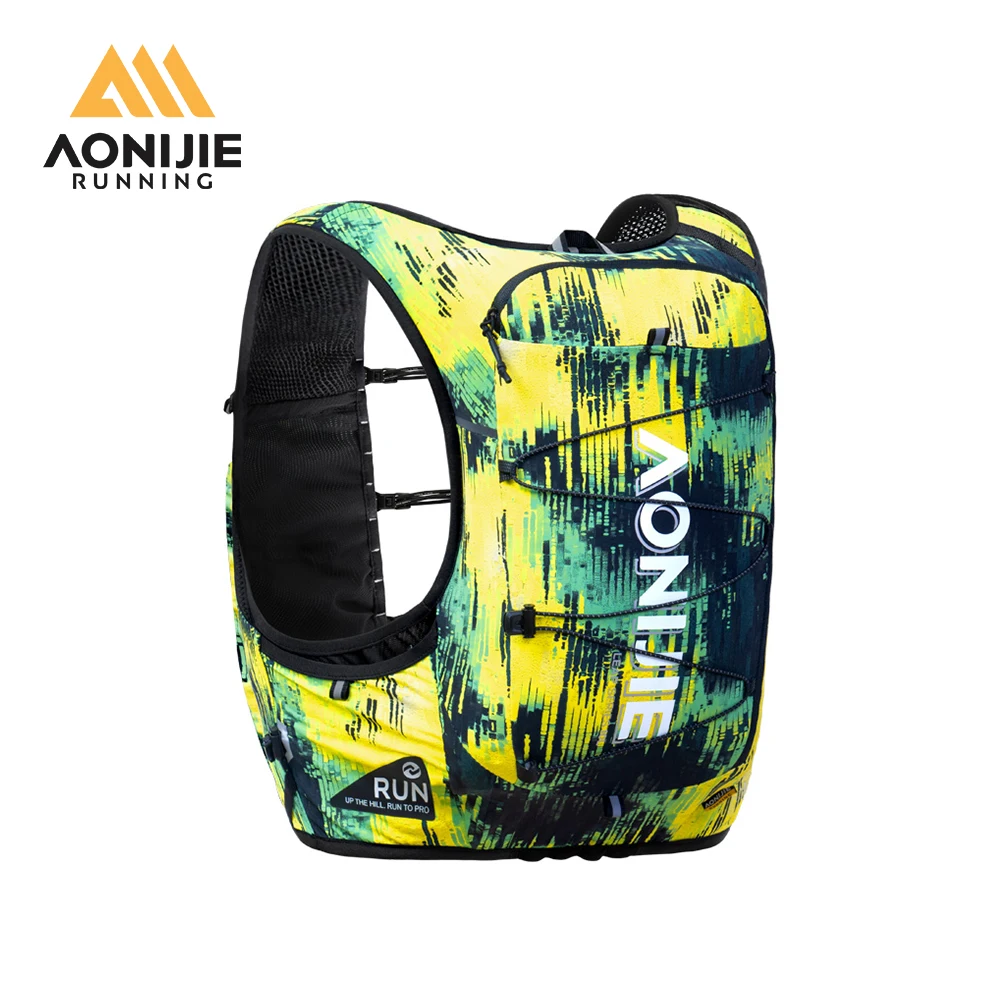 Aonijie 10L Hydration Pack Large Capacity Running Hydration Vest Backpack Cross-Country Hiking Mountaineering Marathon C9116