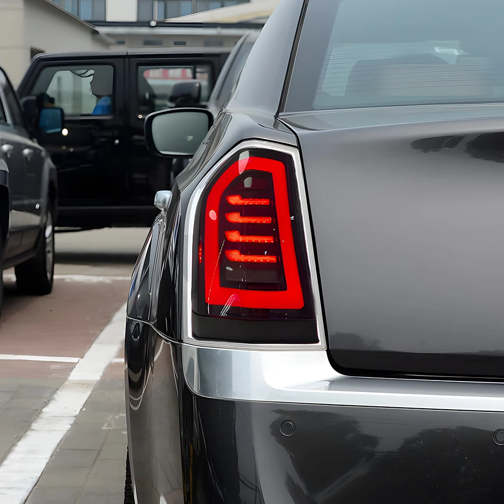 

Car Taillights Assembly For Chrysler 300c 2011-2014 LED Auto Rear Back Lamps Upgrade Dynamic Flashing Tail Lamp Tool Accessories