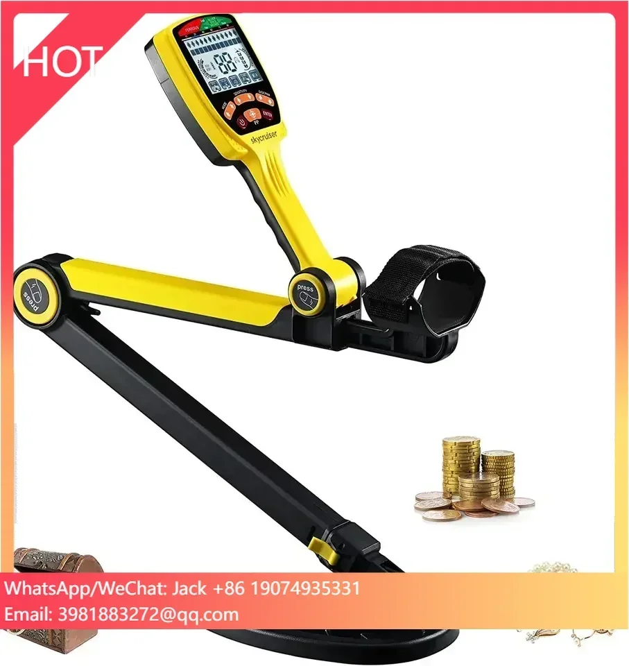 

Gold and metal detector TX-650 foldable treasure finder device metal detector gold