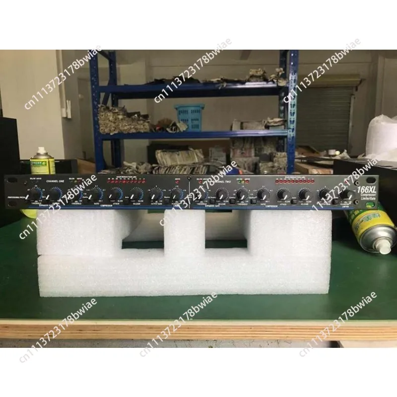 166xs dual channel high precision compressor limiter stage performance professional audio limiting equipment