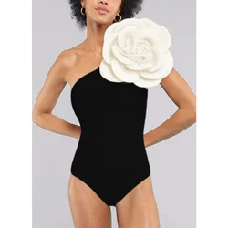 Maillot de bain rétro noir pour femmes, vêtements de plage de vacances, maillots de bain de créateur, vêtements de surf d'été