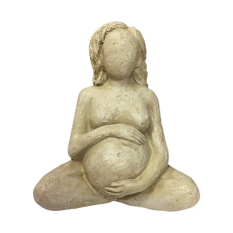 Birthing Woman Sculpture Resin Crafts Ornaments Home Desktop Decoration Maternal Love Is Great Gothic Mother's Childbirth Statue