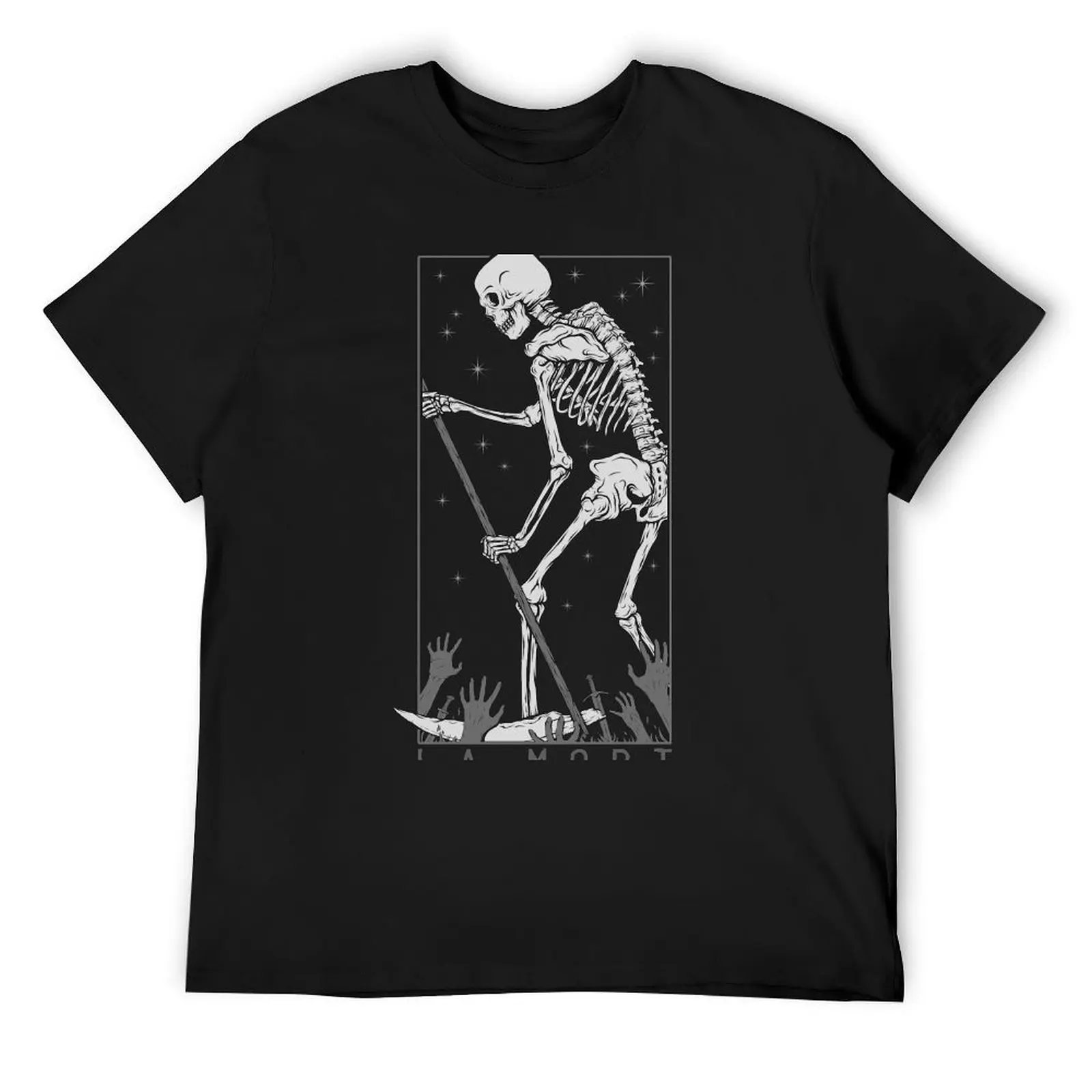 La Mort T-Shirt cheap stuff korean fashion anime tshirt plus sizes mens vintage t shirts