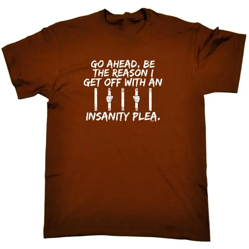 Go Ahead Be The Reason Get Off With An Insa Mens Funny Novelty T Shirt