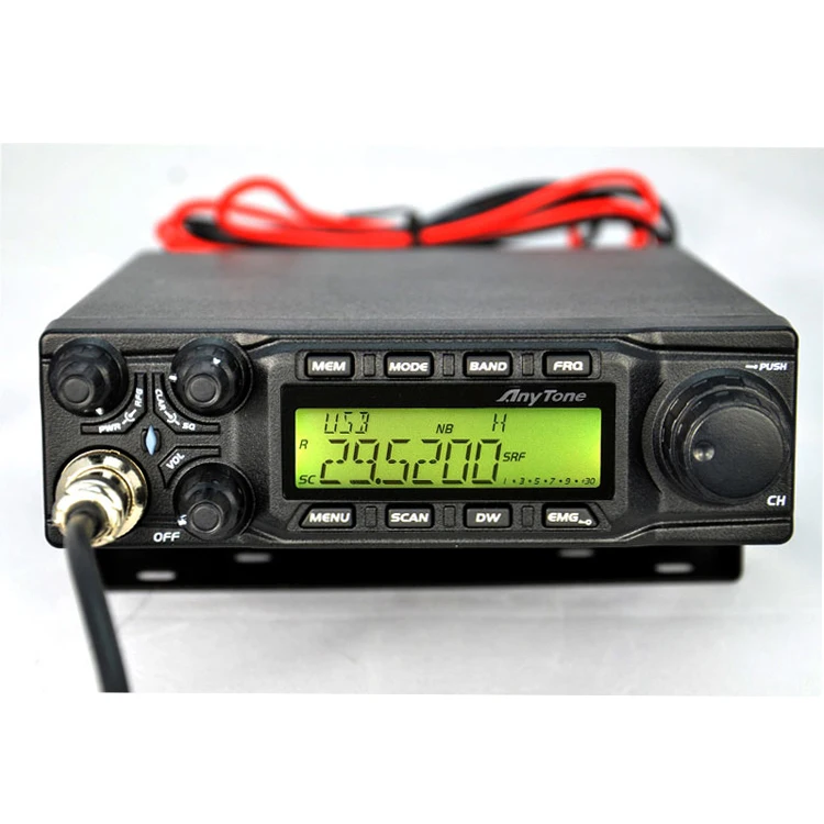 

AnyTone AT-6666 10 Meter Radio for Truck with SSB(PEP)/FM/AM/PA Mode High Power Large LCD Displays Two Way Radio