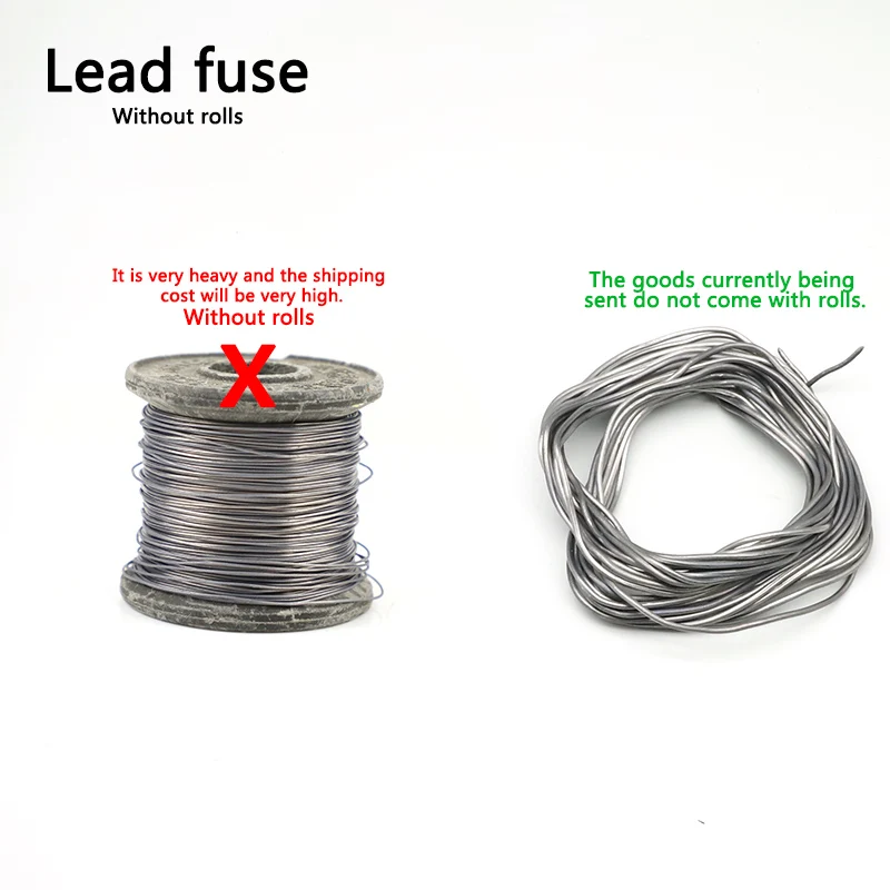 1 ROLL Household factory insurance lead wire Large volume national standard factory fuse wire 3A5A10A15A20A25A30A40A45A60A