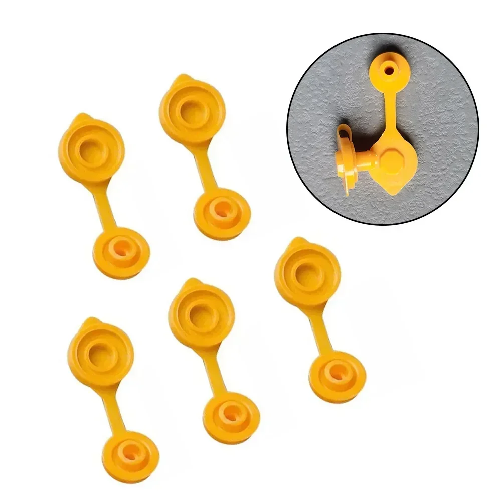 5pcs Yellow Gas Tank Fuel Jug Vent Cap Plug Spout Sealing Covers Replacement For Blitz For Scepter Plastic Fuel Tanks