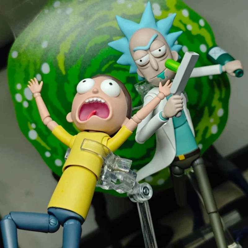 

Funmax Rick And Morty Collectible Figure Premium Grade Action Figure Desktop Ornament Perfect Birthday Gift Model Toy