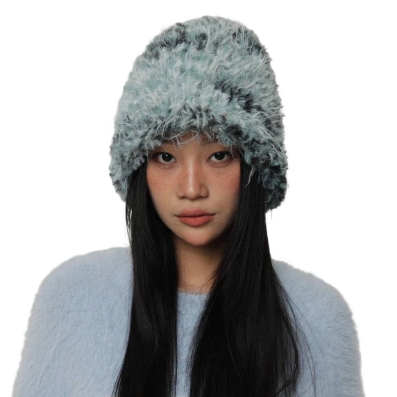 R1we chapéu pelúcia quente para homens e mulheres, inverno, atividade ao ar livre, proteções orelha, chapéu sem para