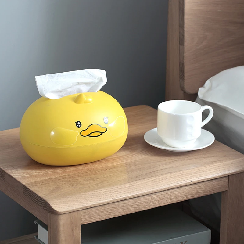 Duck Tissue Box Container For Napkins Paper Towels Storage Boxes Modern Napkin Box Holder Home Bedroom Accessories