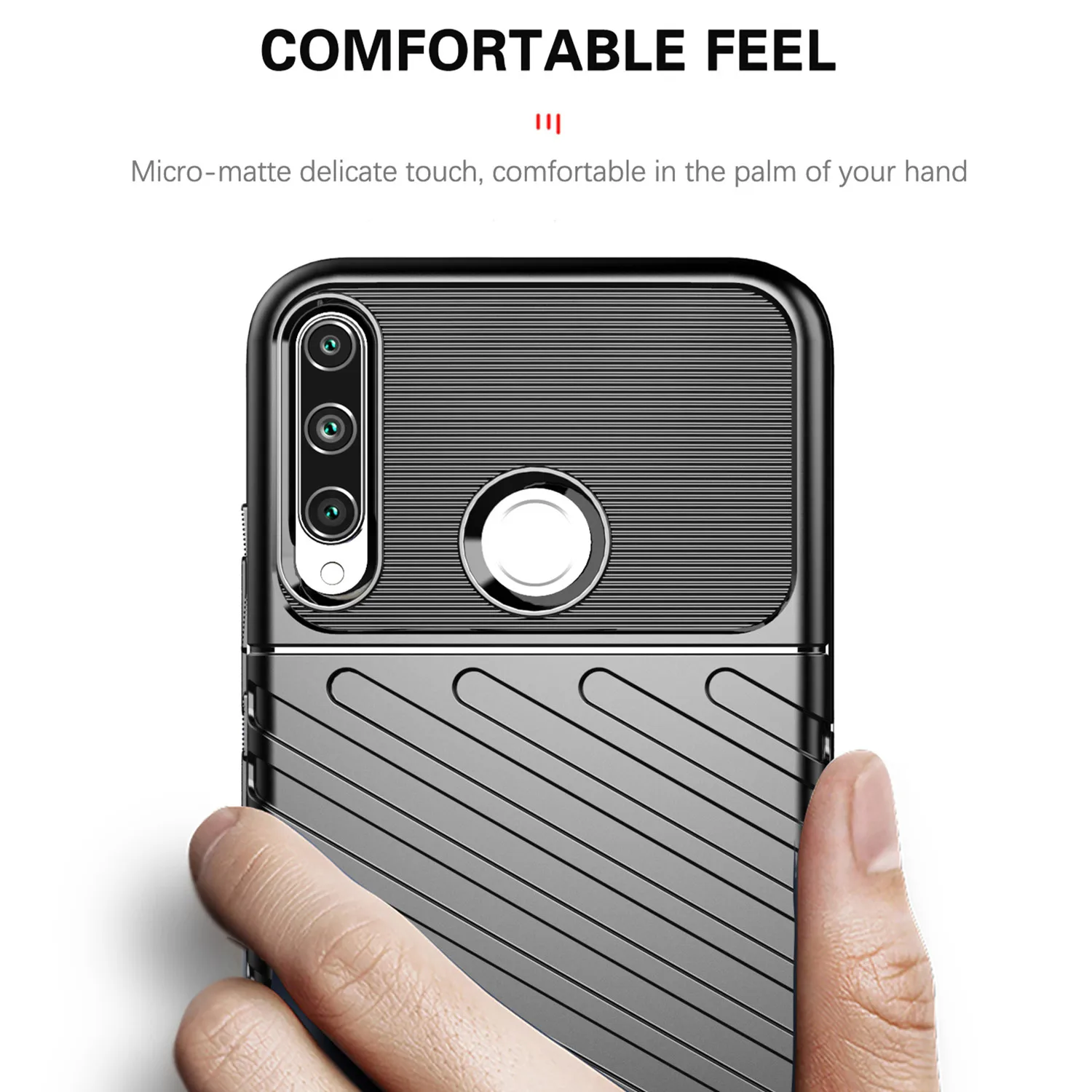 Shockproof Mobile Shell For Honor 9C V30 Pro View 30 Luxury Thunder Case for honor v30 view30 pro Fashion Matte Phone Cover