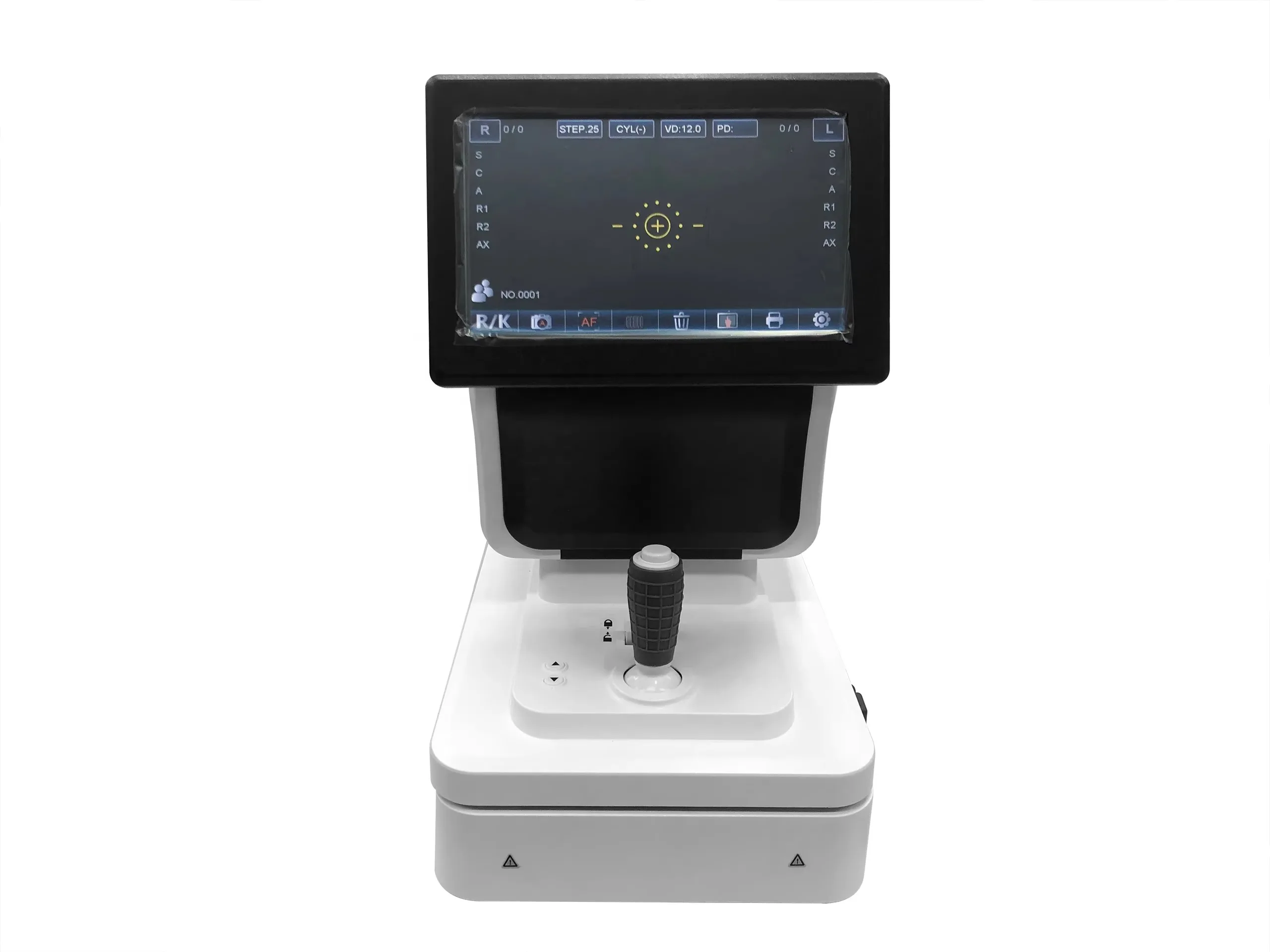 N ARK-8500 Auto Refractometer & Keratometer Portable Optical Instruments with Operating Table