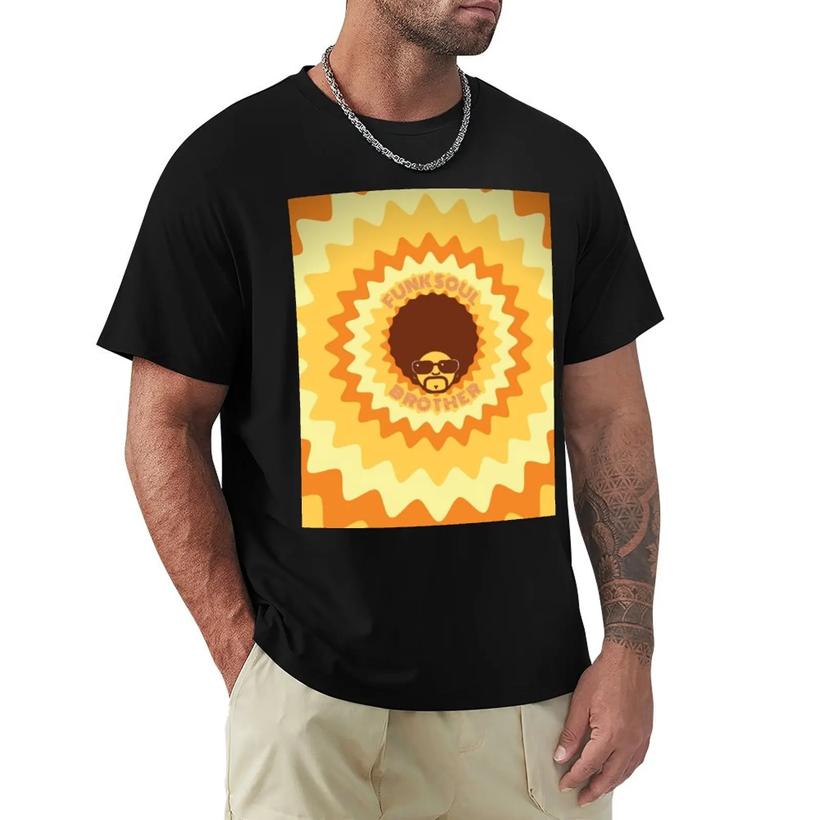 

Funk Soul Brother T-Shirt Big and Tall Short Sleeve Tee