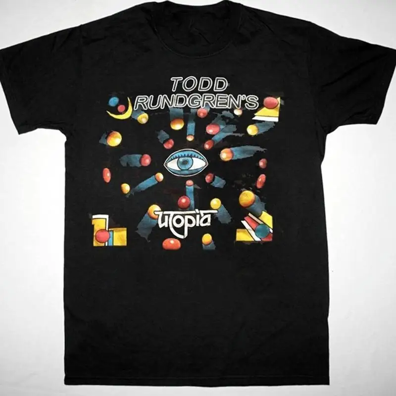 New Todd Rundgren Utopia Tour Cotton S 5Xl T Shirt