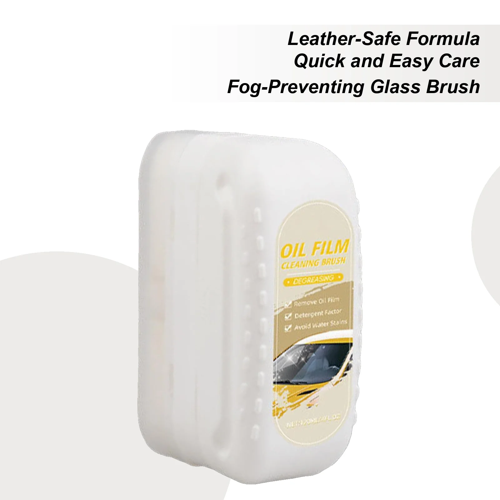 Щетка для чистки масляной пленки, скруббер для чистки лобового стекла автомобиля, очиститель прозрачного стекла для видимости автомобиля, внедорожника, седана