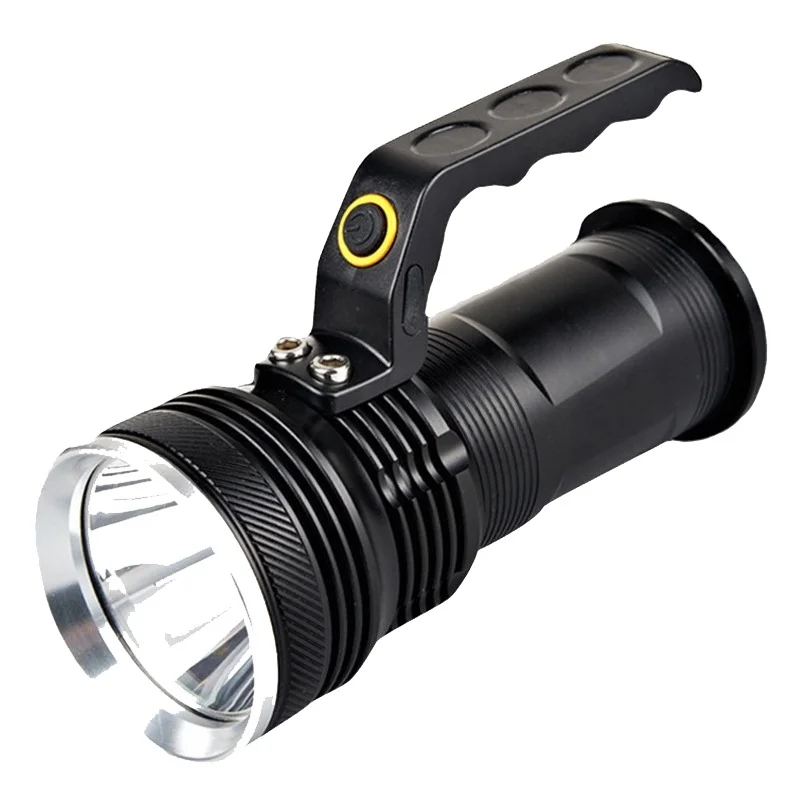 300 Lumens IPX4 Waterproof Powerful Rechargeable USB Battery Light Emitting Diode Spotlight Flashlight