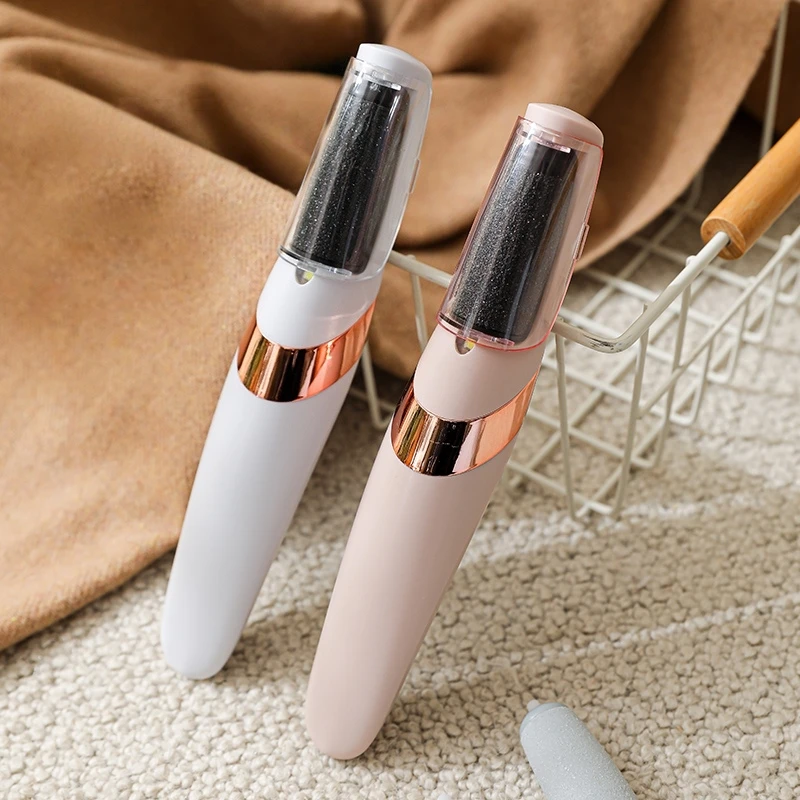 Lime à callusités électrique rechargeable sans fil, lime pour les pieds pour éliminer la peau sèche et rugueuse des talons, pour l'hygiène personnelle et la beauté