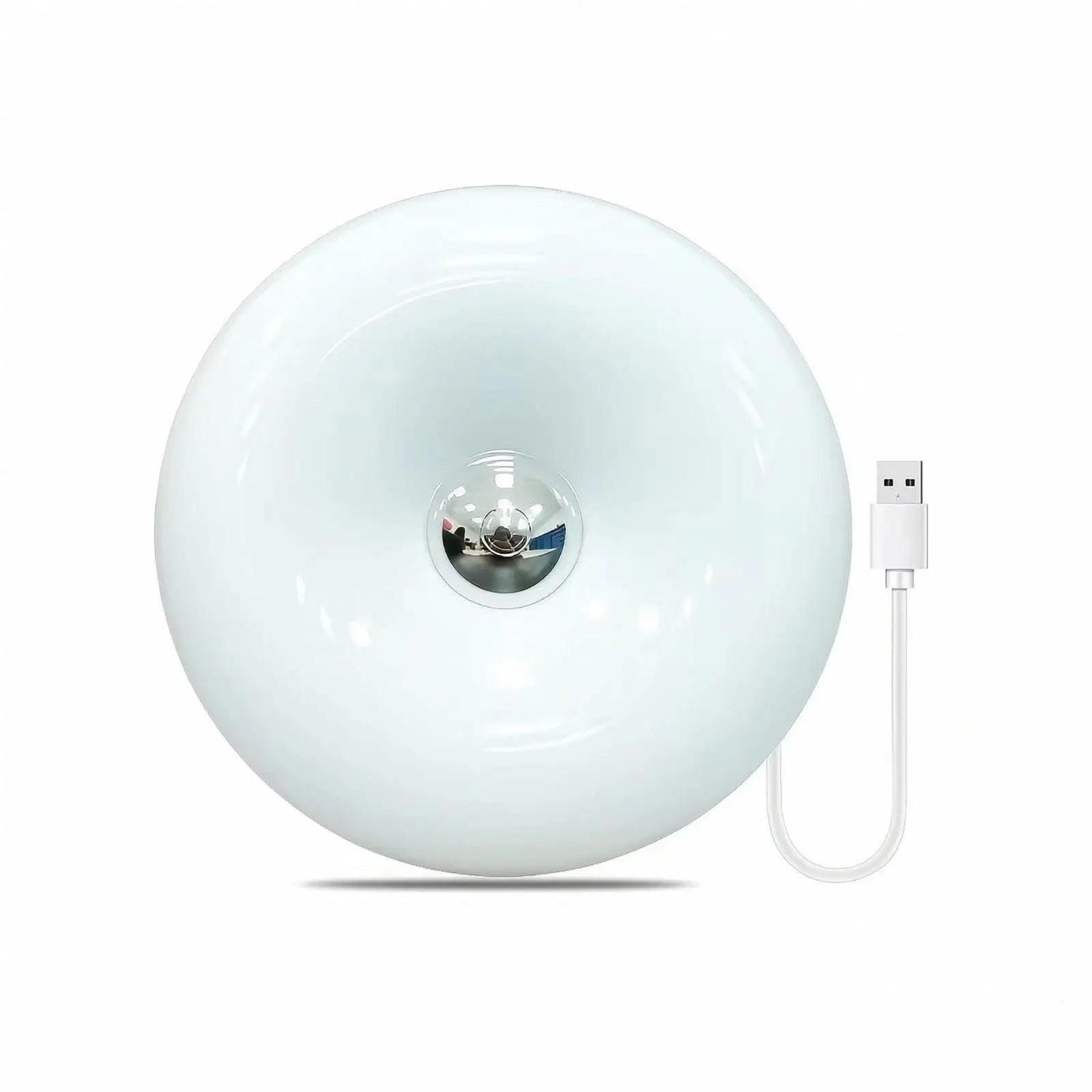 Donut Modern Lamp Touch Control Bedside Night Light USB Cable LED Mood Lamp for Bedroom Ambiance