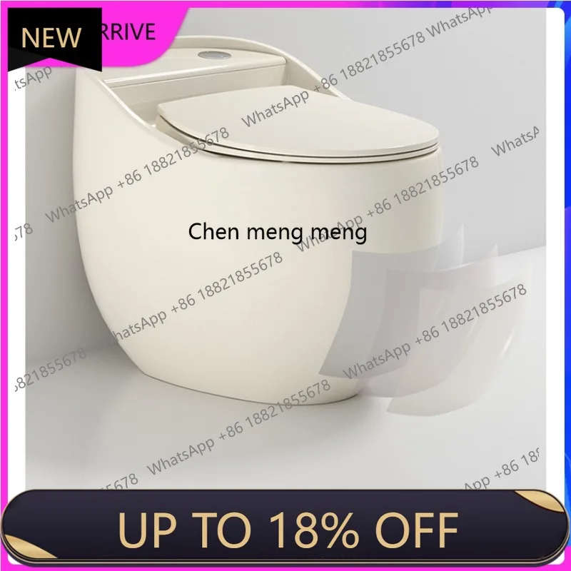 

M78 Cream wind creative toilet siphon ceramic toilet household toilet