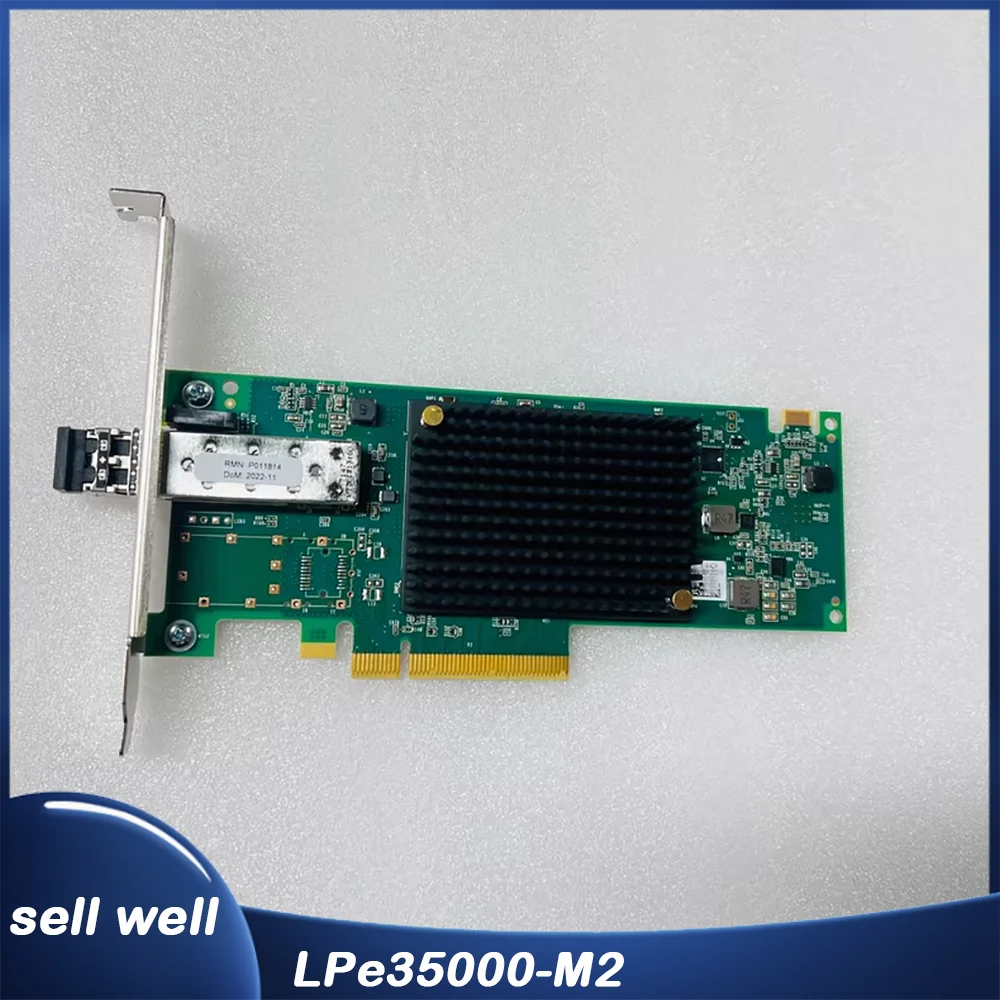 

For E-mulex 32Gb single-port Fibre Channel HBA card LPe35000-M2