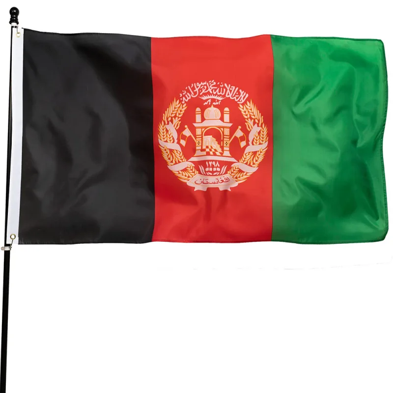 Afghanistan Flag Afghan Afghani Kabul National Flags AF AFG Islamic Republic of Afghanistan Banner For Decoration 90X150cm