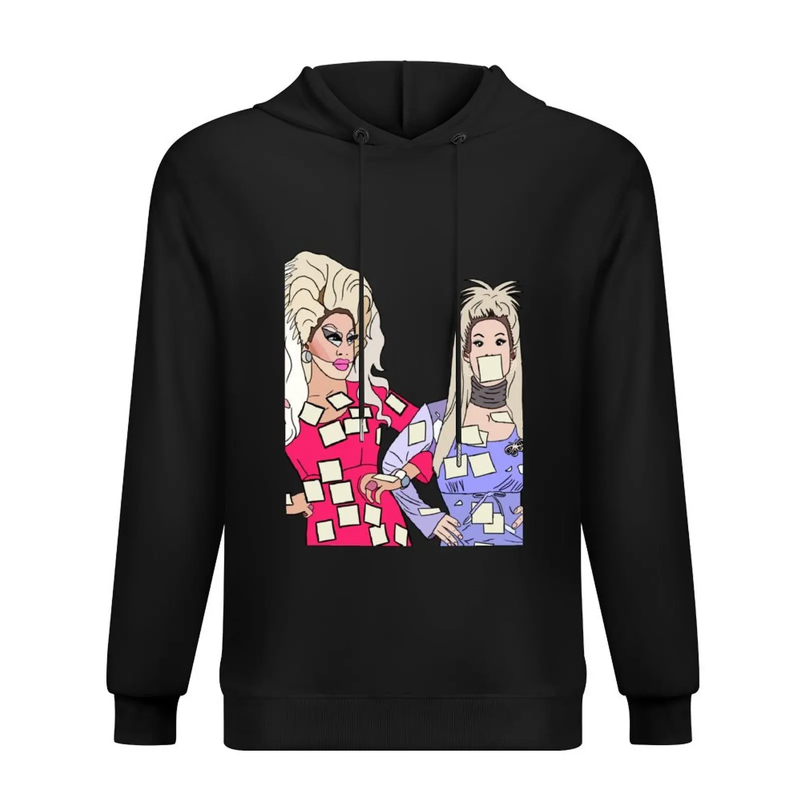 

Katya and trixie Pop art 2.0 Hoodie japanese style men clothing mens designer clothes winter clothes hoodie man