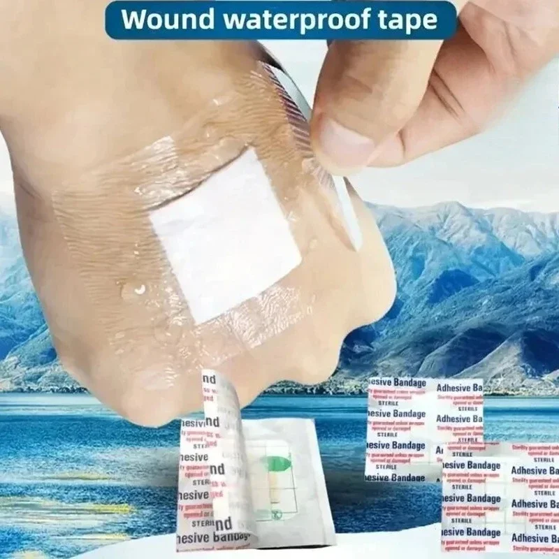 bandagem-adesiva-quadrada-50-unidades-s-m-adesivo-de-primeiros-socorros-resistente-a-agua-fornecimento-basico-de-cuidados