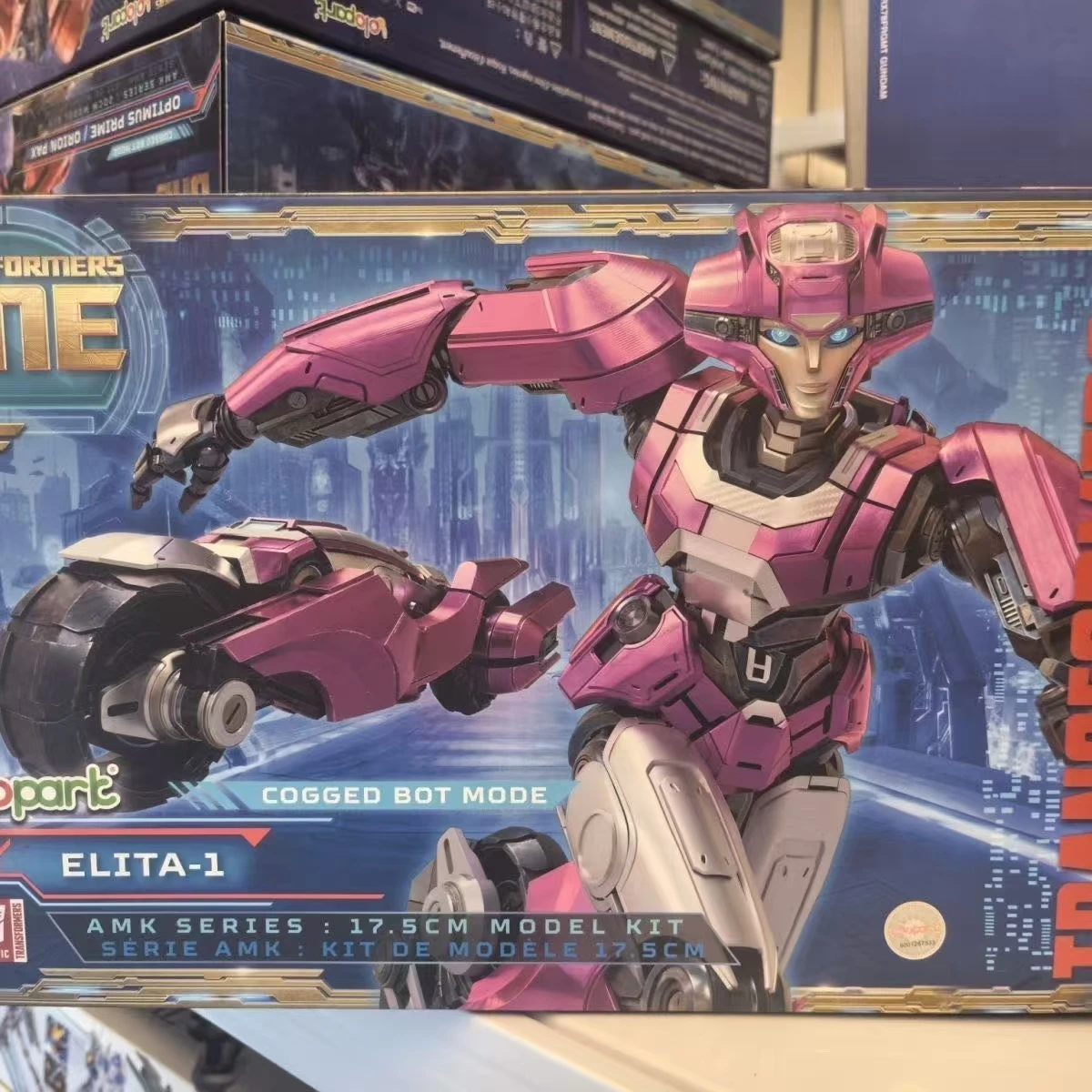 Hasbro Transformation ONE AMK Megatron OP Arcee Ellia-1 Mode Kit Assembled Model Robot Action Figure Toys Non-deformable Model