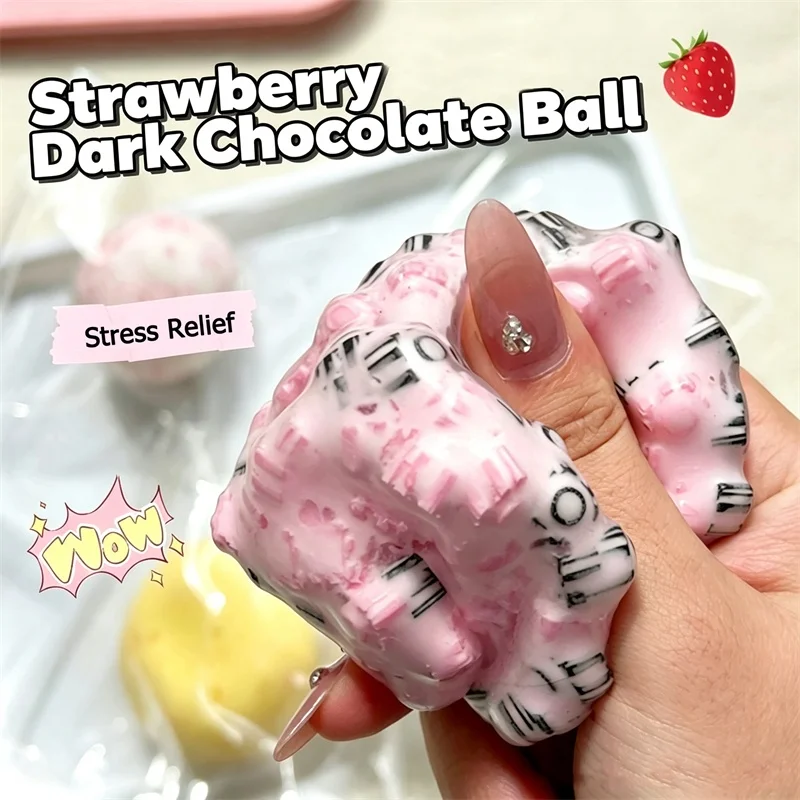 Shapeable Handmade Ball Decompression Toy Butter Block Sinking Sensory Squeeze Anxiety Relief Slow Rebound Adult Birthday Gift