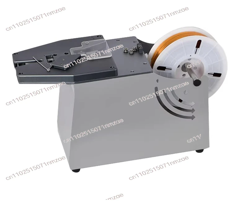 New Bakery Packaging Equipment Bread Bag Twist Tie Dispenser Golden Wire Candy Toast Bag Tying Machine