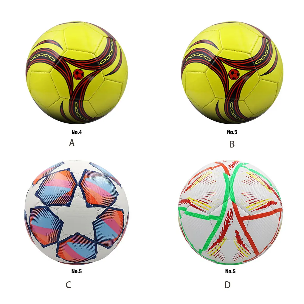 

Soccer Ball Size 4 - Promotes Teamwork And Fun In Football Training Competitive Soccer Training Kids Football Foot Ball