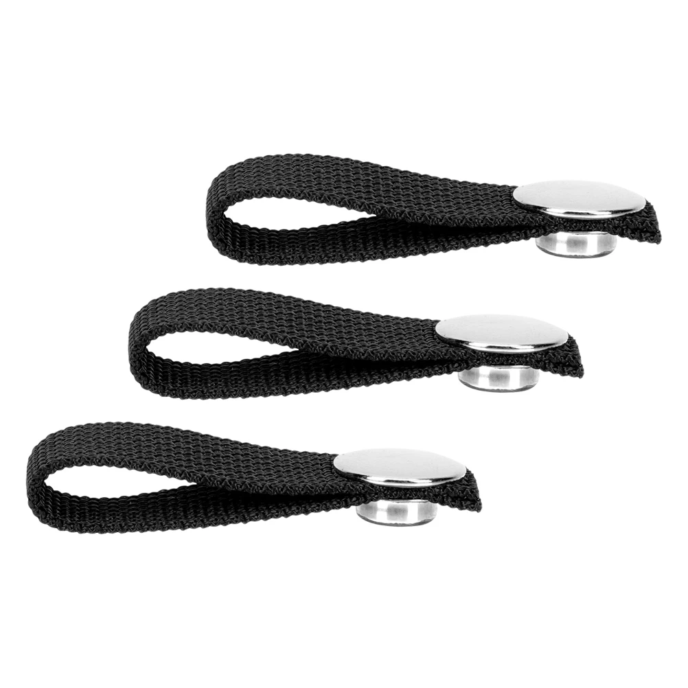 3 قطع من حزام الذقن للهوكي، مادة بوليستر متينة، سهلة الاستخدام، تصميم ثابت، حزام ذقن الهوكي