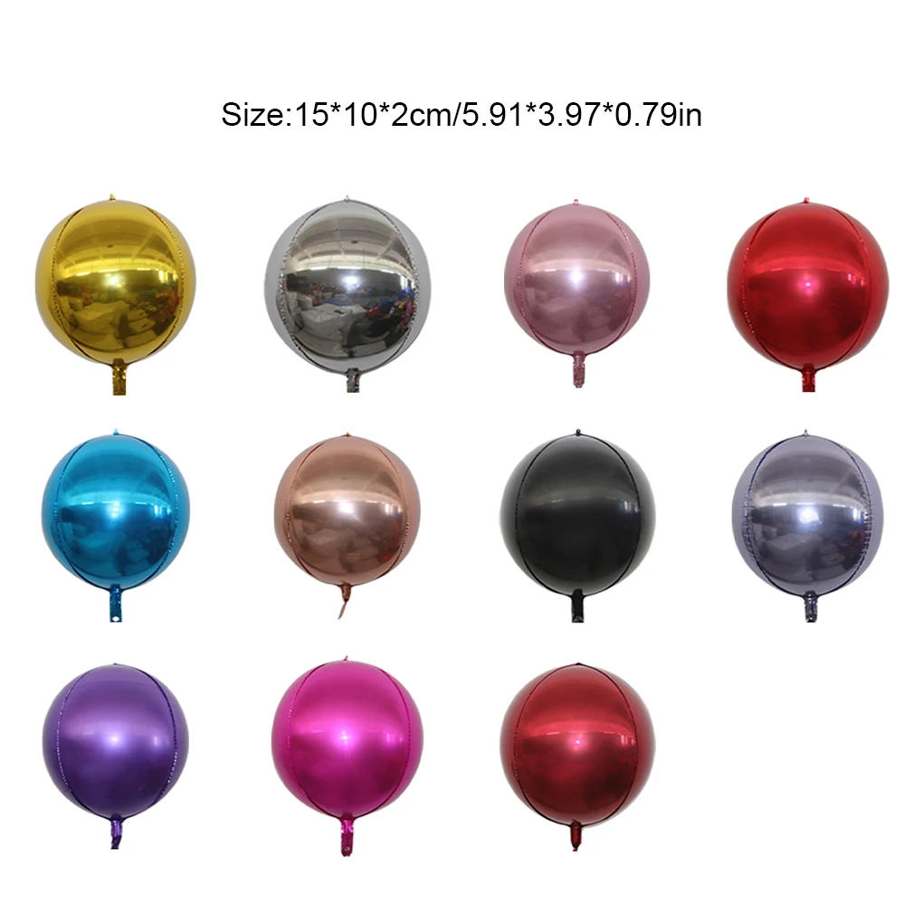 Round Balloons Large Size Smooth Surface House Balloon Atmosphere Arrangement Lovely Photo Props for Party Bar Rose Gold