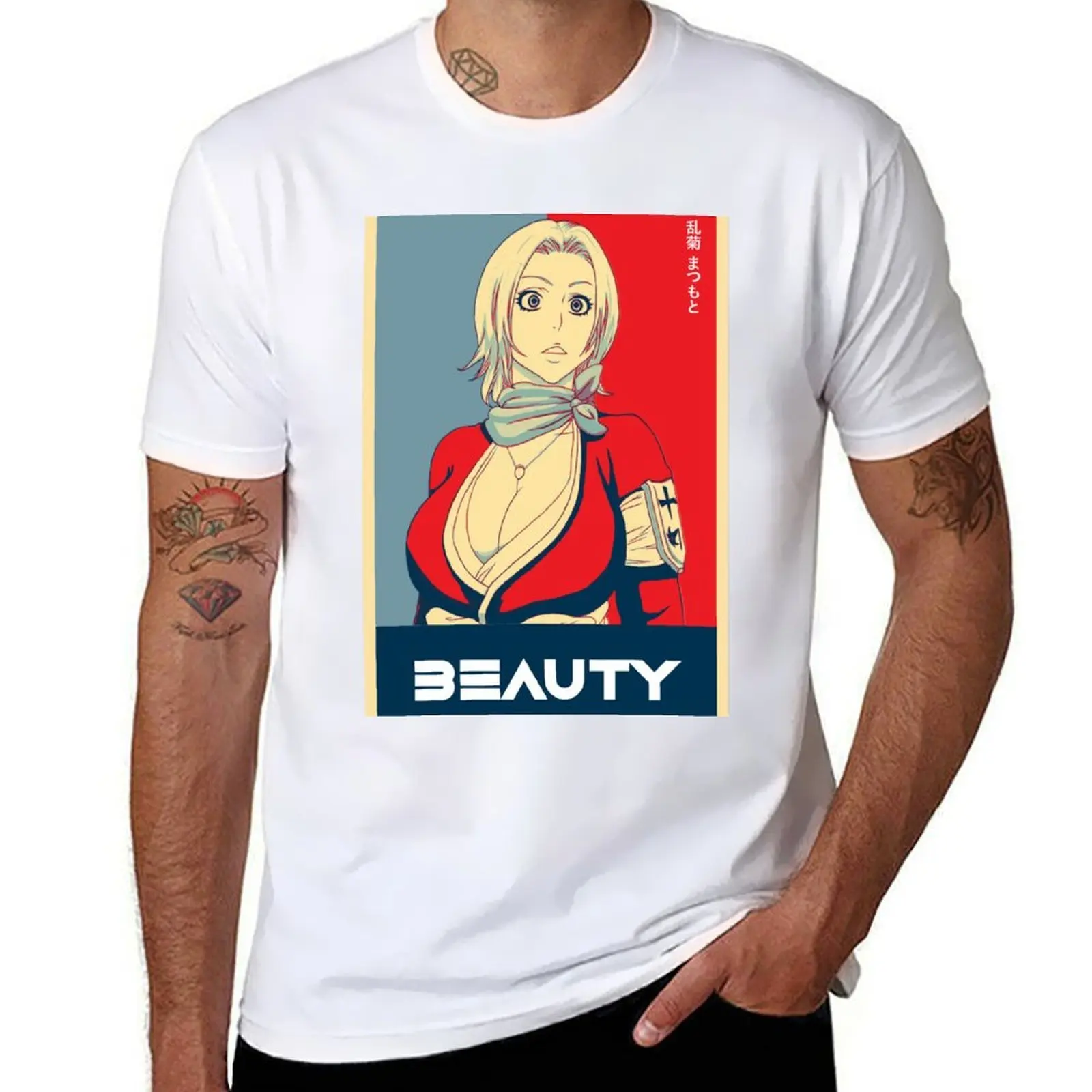 Rangiku Matsumoto bleach T-Shirt man t shirts graphic t shirt personalised T-Shirt