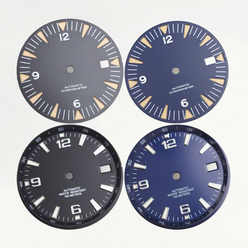New Exquisite 31mm Sterile Luminous Dial Dial Suitable NH35 Movement Watch Modification Parts Personalized Automatic Movement