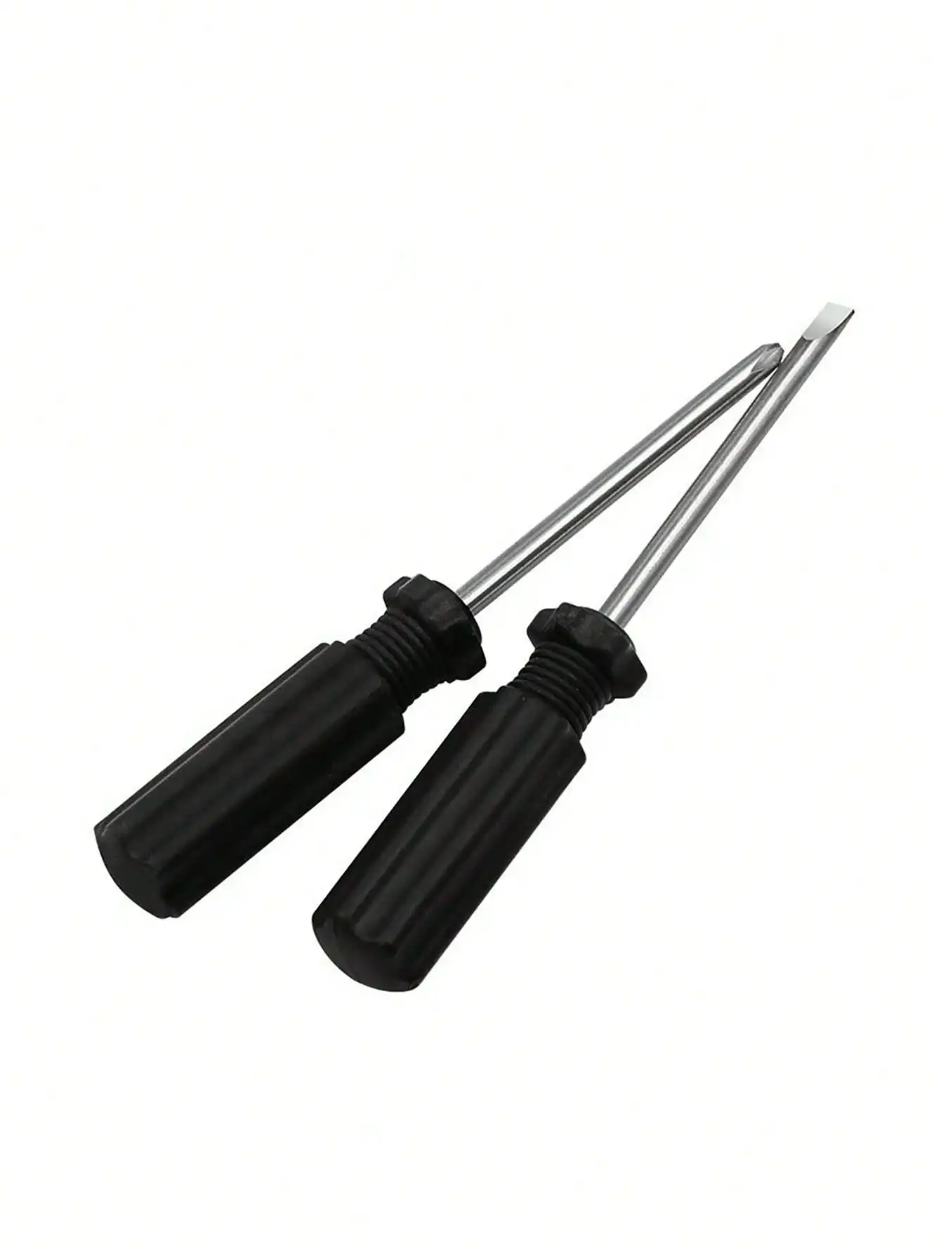 2pcs/Set Cross & Flat Screwdriver Multi-Functional Portable Manual Screwdriver For Home Use Hardware Tool, Tools For Men