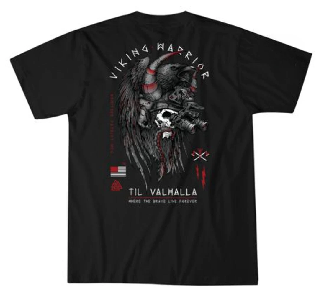 

Howitzer Style Men's T-Shirt Viking Row Military Grunt MFG