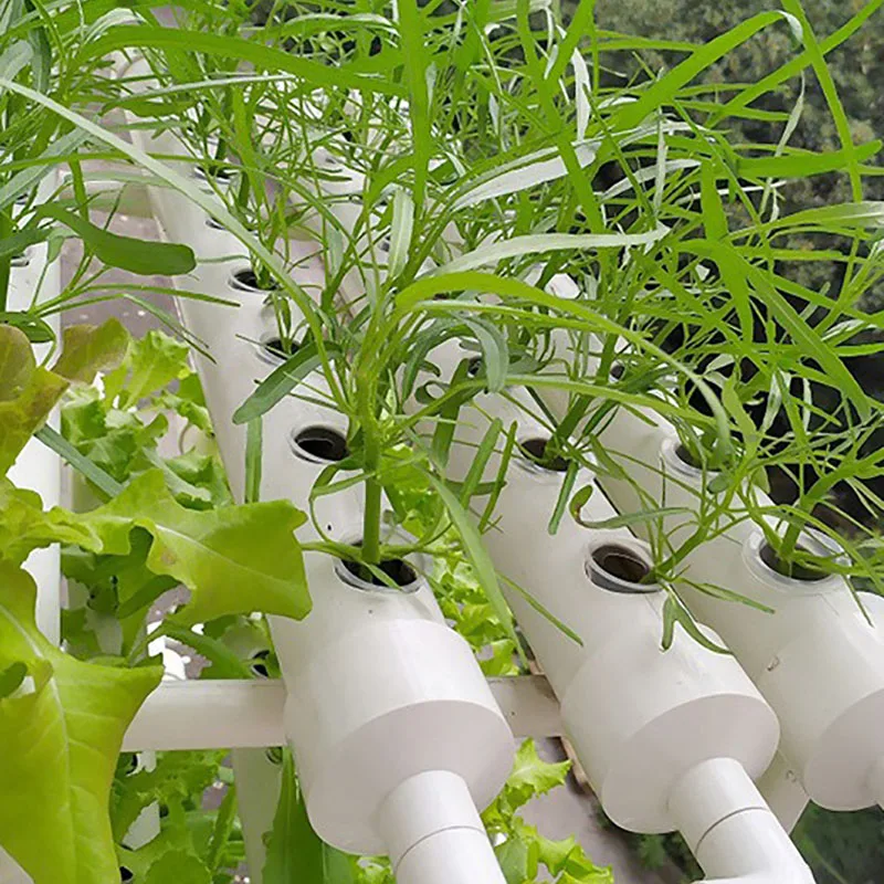 Sistem hidroponik vertikal hidroponik, peralatan berkebun sistem aerobik pot bunga rumah kaca tumbuh hidroponik