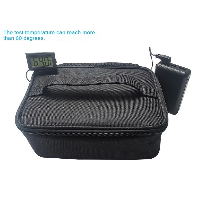 USB Power Bank Food Heating Lunch Box Waterproof Picnic Food Warmer Container Bag Electric Lunch Box Bag