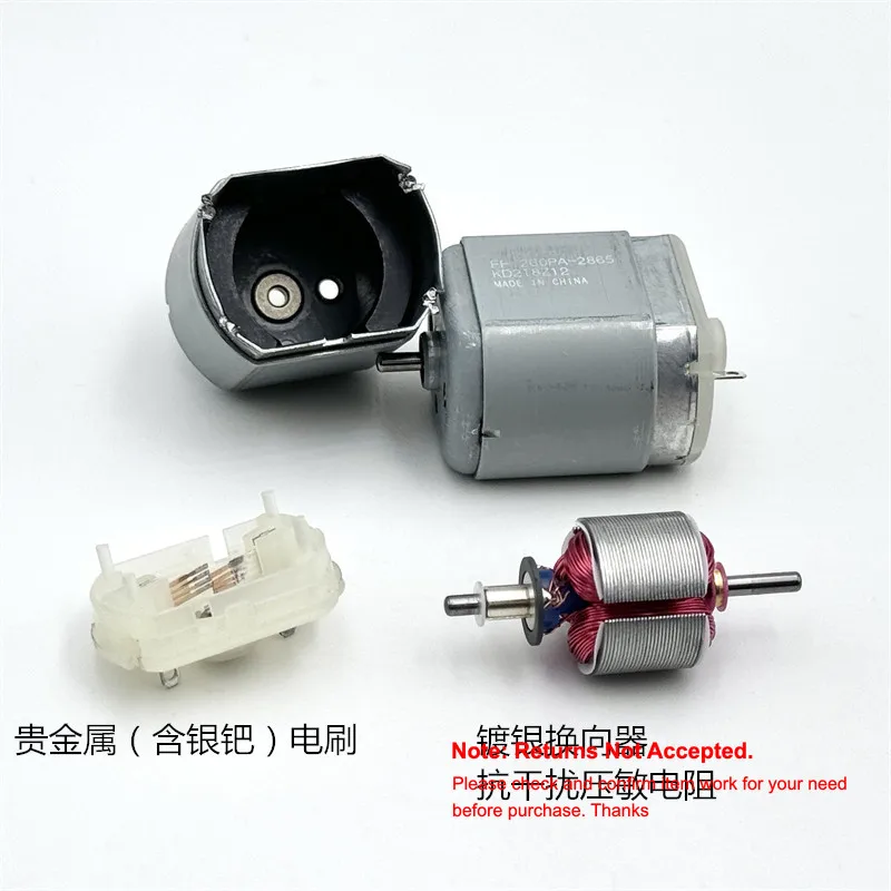 MABUCHI  FF-260PA-2865 Precious Metal Electric Brush Motor DC 3V 4.2V 11600RPM High Speed for Toy Model Electric Shaver