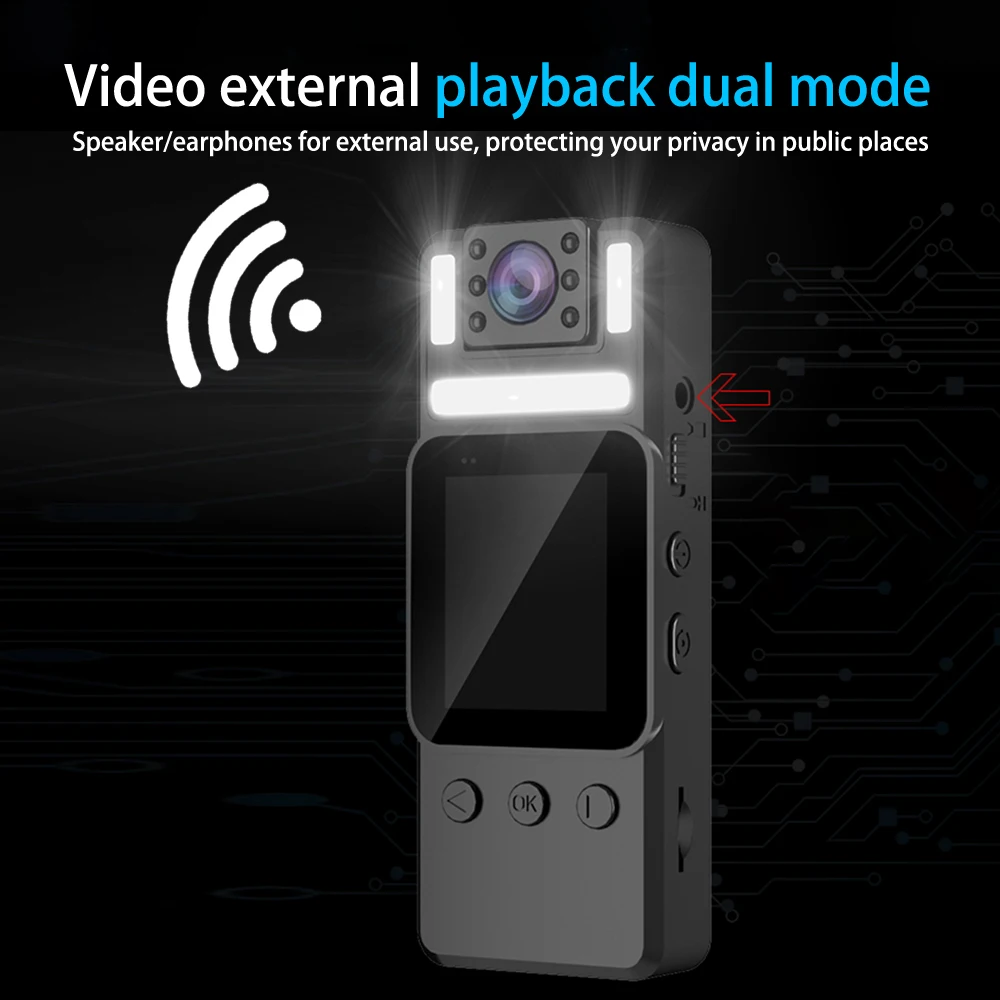 2024 New HD Mini Camera WiFi Portable Small Digital Video Recorder IR Night Vision Video Camera DV Lens Rotatable Camera