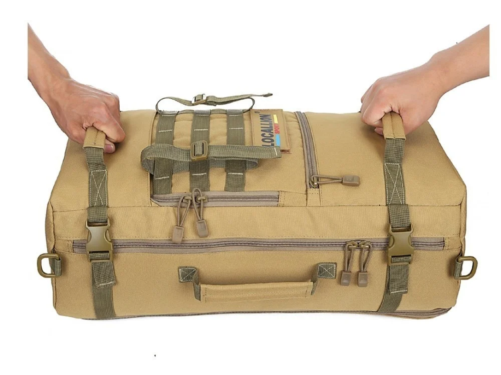 50L Taktische Militärische Rucksack Männlichen Outdoor Armee 3p Trekking Rucksack Reise Wandern Männer Camping Jagd Rucksack Molle Assault – Detail 11