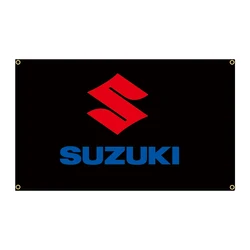 90*150cm Suzuki Car Flag per la decorazione RGSX Banner