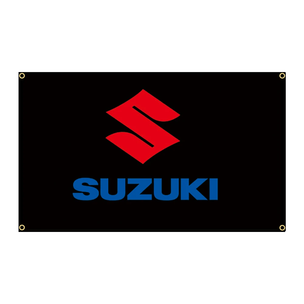 90*150cm  Suzuki Car Flag For Decoration RGSX Banner