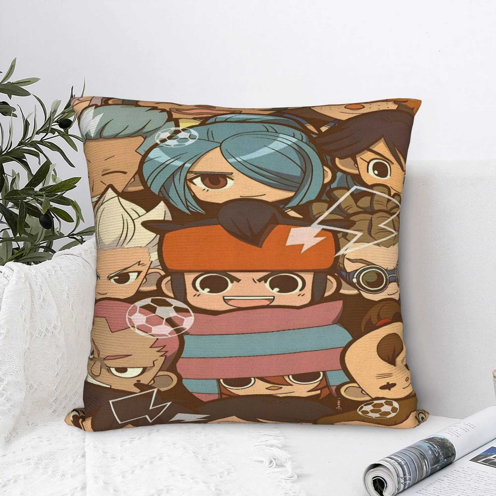 Anime Axel Blaze Inazuma Eleven Pillow Case  Design Pillow Cover Funny Cushion Cover For Sofa Home Decor