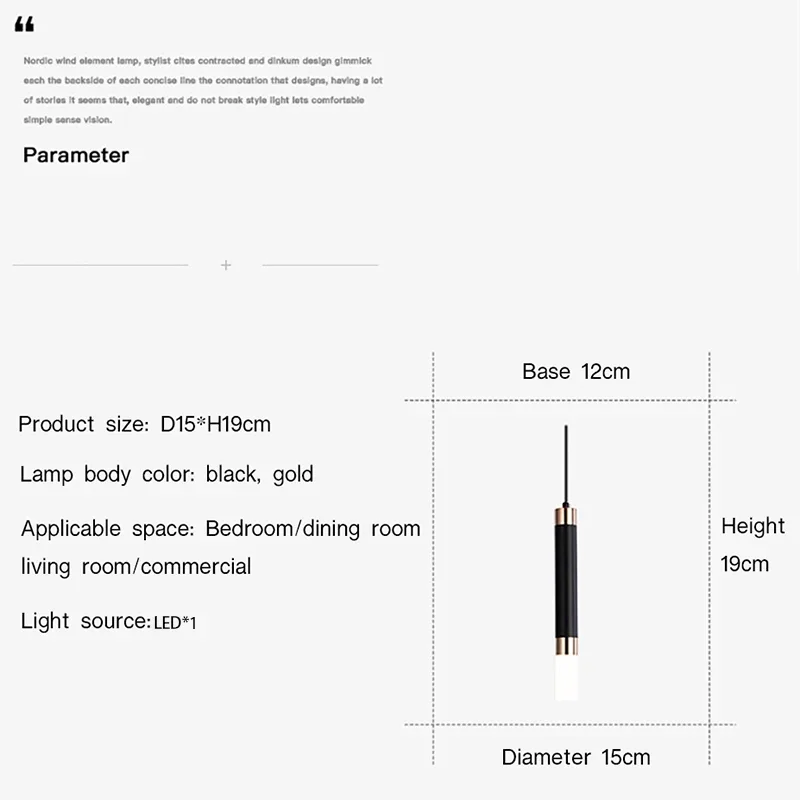 Led Minimalist Bedside Small Chandelier Bedroom Simple Modern Study Dining Room Pendant Lights Suspension Design Luster Fixture