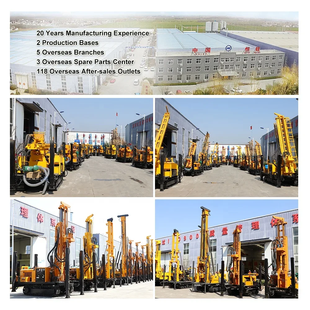 YG Artesian Water Well Drilling Machine Deep Water Well Drilling Machine and Accessories