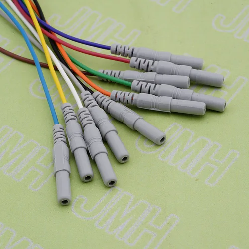 Imagen 2 del producto Cable de aguja de electrodo EEG EMG, línea suave de 1,5 metros, 35x0,45, utiliza contracción muscular, recogida y activación de datos fisiológicos