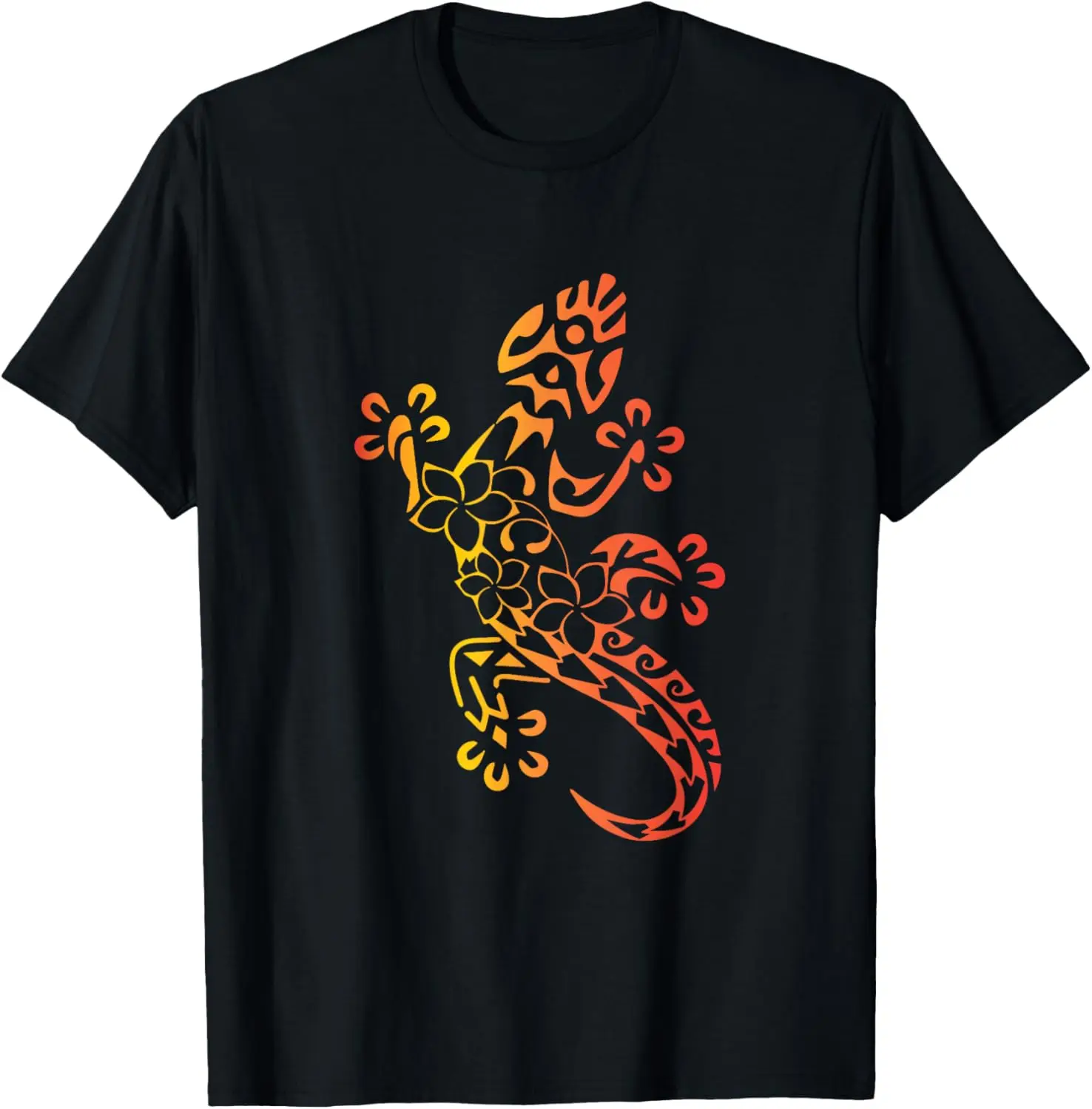 

Футболка Hawaii Tribal Gecko Lizard Hawaiian Gecko Lover